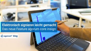 Digital unterschreiben mit agorum core