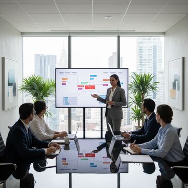 Software-Architektin präsentiert Digitalisierungsstrategie