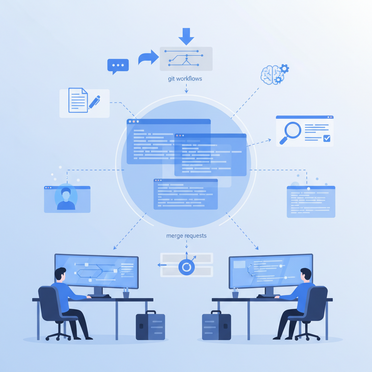 Entwicklerteam-Kollaboration und Code-Sharing