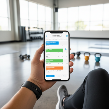 Digitale Terminplanung für Personal Trainer
