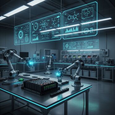 Hightech-Labor für Batterierecycling mit automatisierter Analyse