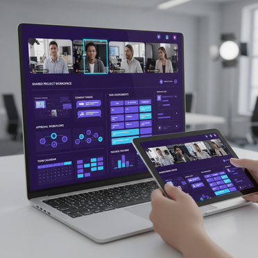 Kollaborationsplattform für Produktionsteams