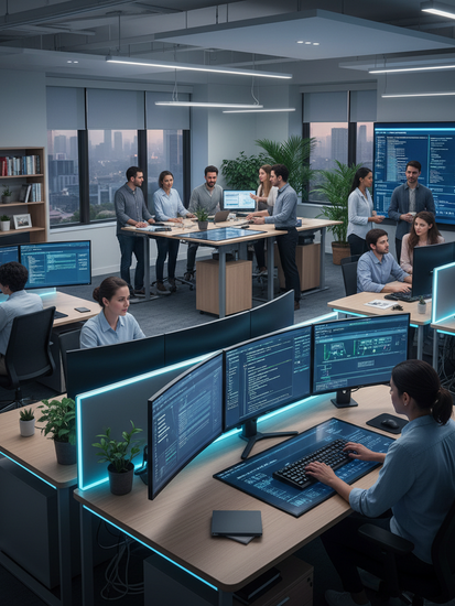 IT-Entwicklung und Systemadministration mit KI