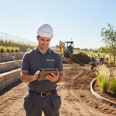 Digitales Auftragsmanagement Landschaftsbau