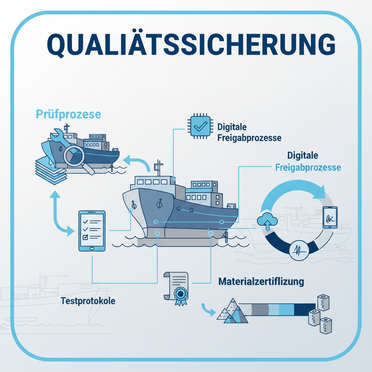Qualitätssicherung im Schiffsbau
