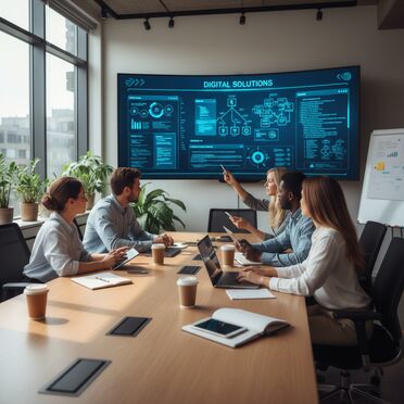 Software-Team in Beratung