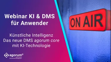 Aufzeichnung Webinar KI & DMS für Anwender: Intelligentes Dokumentenmanagement mit KI-Technologie.