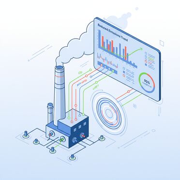 Automatisiertes Emissionsmonitoring und Reporting