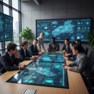 Beratungsgespräch zur Digitalisierung von EW-Systemen