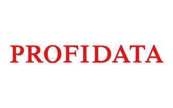 Das Logo der Profidata AG, einem führenden Anbieter von Investment Management Software.