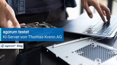 Forschung von Hochleistungsservern mit Künstlicher Intelligenz und agorum core