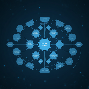 Content-Netzwerk Visualisierung