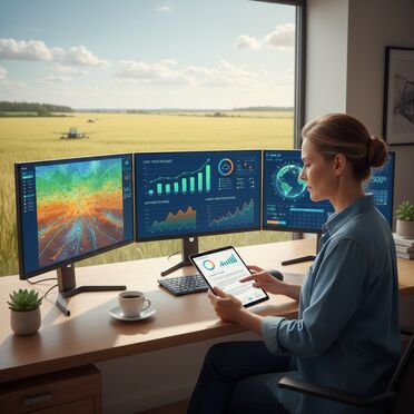 KI-gestützte Ernteprognose und Marktanalyse