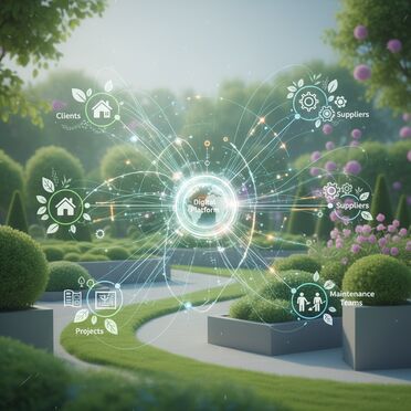 Vernetztes Landschaftsbau Ökosystem