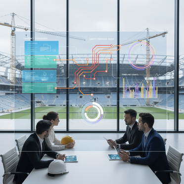 Digitales Vertragsmanagement im Sportstättenbau