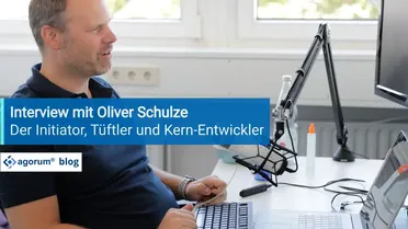 Oliver Schulze kennt agorum core wie kein anderer. DMS Kernentwickler von Anfang an.