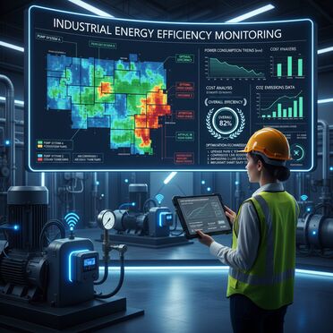 Energieeffizienz-Dashboard für Pumpensysteme