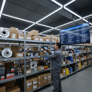 Digitale Produktidentifikation im Fahrzeugteilegroßhandel