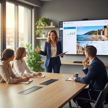 Digitale Reiseberatung in Aktion