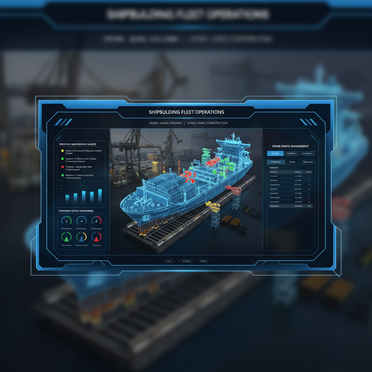 Predictive Maintenance Dashboard für Schiffbau
