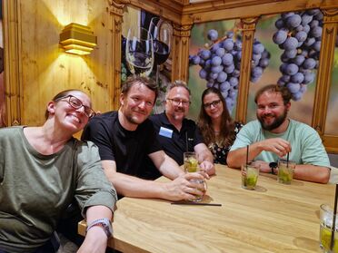 Das agorum Team hat bei den Partnertagen viel zum Austausch beigetragen