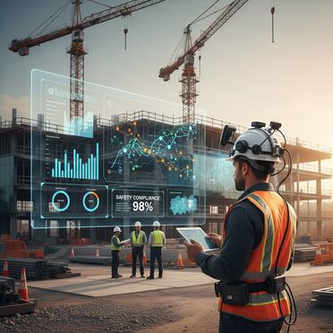 Sicherheitsmonitoring auf der Baustelle