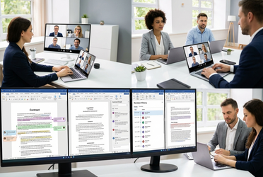 Digitale Vertragskorrespondenz und Zusammenarbeit