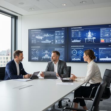 Beratungsgespräch Digitalisierung Marineindustrie