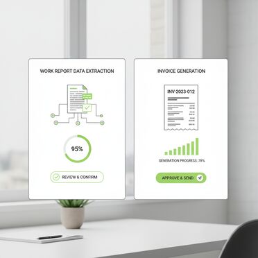 Automatisierter Rechnungsworkflow für Elektriker
