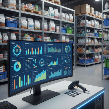 Digitales Bestandsmanagementsystem im Tierbedarfsgroßhandel