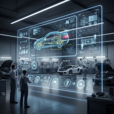 KI Fahrzeugdiagnose Automation