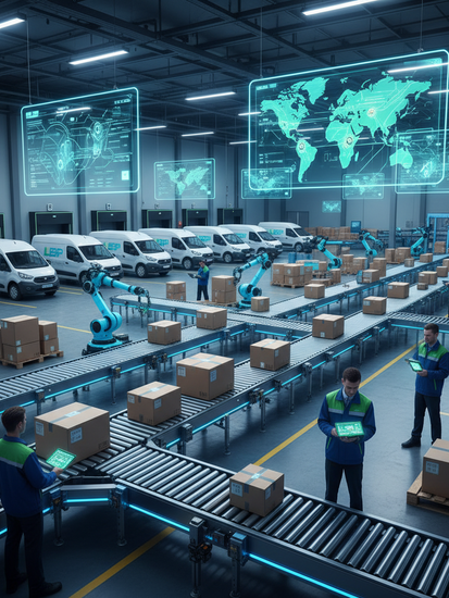 Digitalisierung in der Paketdienstbranche
