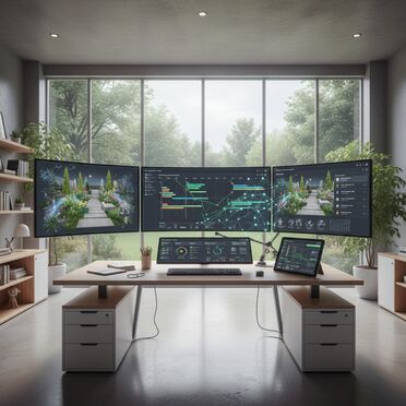 KI-gestützte Projektplanung im Gartenbau