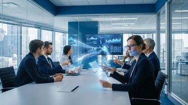 ALBERT AI Chat-Funktion für direkte Kommunikation mit Unternehmensakten