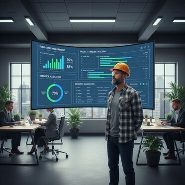 Nachunternehmerverwaltung mit Analytics im Handwerk