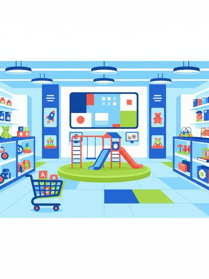 Digitalisierung im Handel für Kinderausstattung und Spielwaren