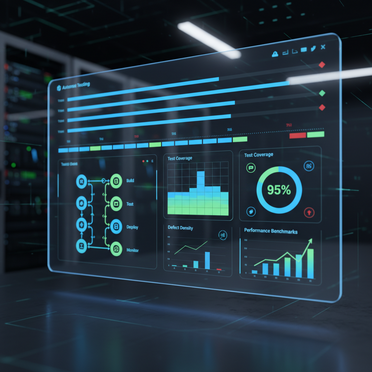 Automatisierte Test-Workflows Dashboard