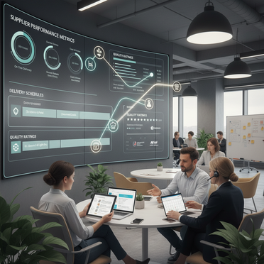 Digitales Lieferanten-Netzwerk Management