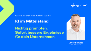 Webinar: KI im Mittelstand - Richtig prompten. Sofort bessere Ergebnisse für dein Unternehmen.