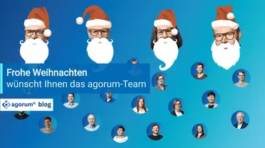 Das agorum-Team wünscht frohe Weihnachten und einen guten Start in neue Jahr
