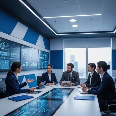 Beratungsgespräch zur Digitalisierung im Medizintechnikhandel