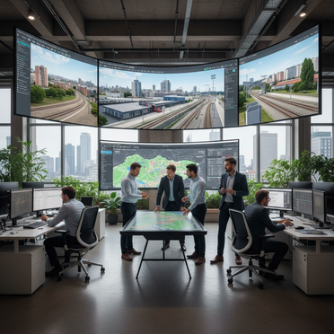 Digitale Infrastrukturplanung Bahntechnik