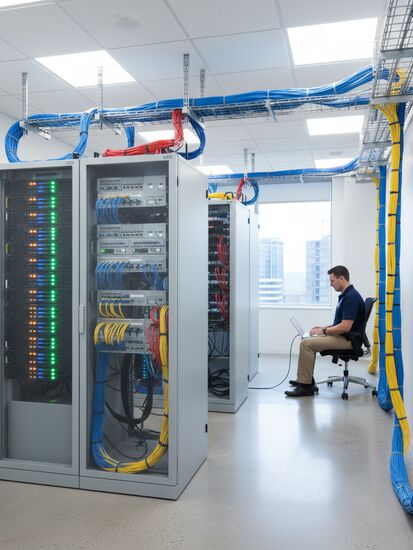 IT- und Netzwerkintegration Digitalisierung
