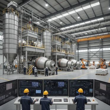 Automatisierte Rezepturoptimierung in der Baustoffproduktion