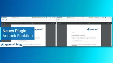 Dokumentenmanagementsystem agorum core Plugin - Abdock-Funktion