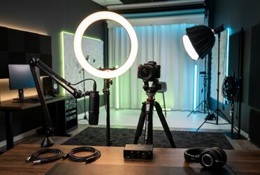 Creator Economy bei der OMR 2026: Modernes Studio-Setup für Personal Branding und Creator-Business