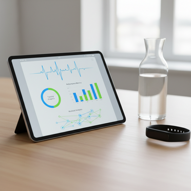 Digitale Fitness-Tracking Analyse