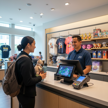 Digitales Kassensystem im Freizeitpark