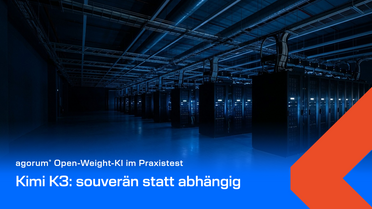 Teaserbild Kimi K3 im Praxistest – souveräne Open-Weight-KI mit ALBERT | AI von agorum