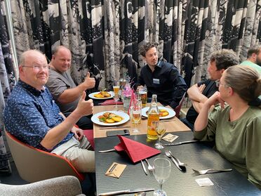 Gute Stimmung bei den Parntern beim Partnertag von agorum